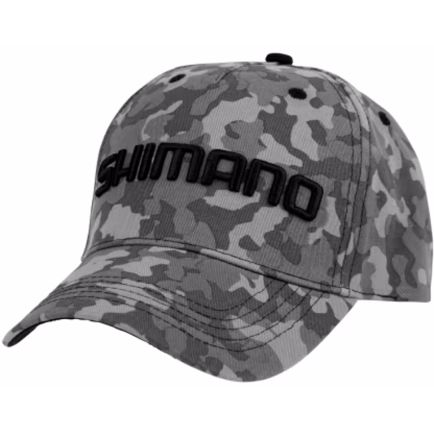 Shimano Wear Cap Grey Camo One Size